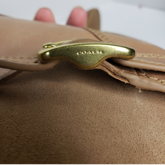 COACH Parka Tan & Cream Cold-Weather Shearling Boots 8 - Picture 9 of 12